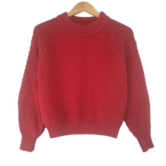 UNIVERSAL THREAD Chunky Knit Cotton Blend Sweater Pullover Size Small - Picture 1 of 8